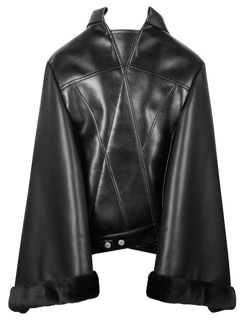 Junya Watanabe x Levis Leather Jacket JUNYA WATANABE | JPJ2010511BLACKXBLACK